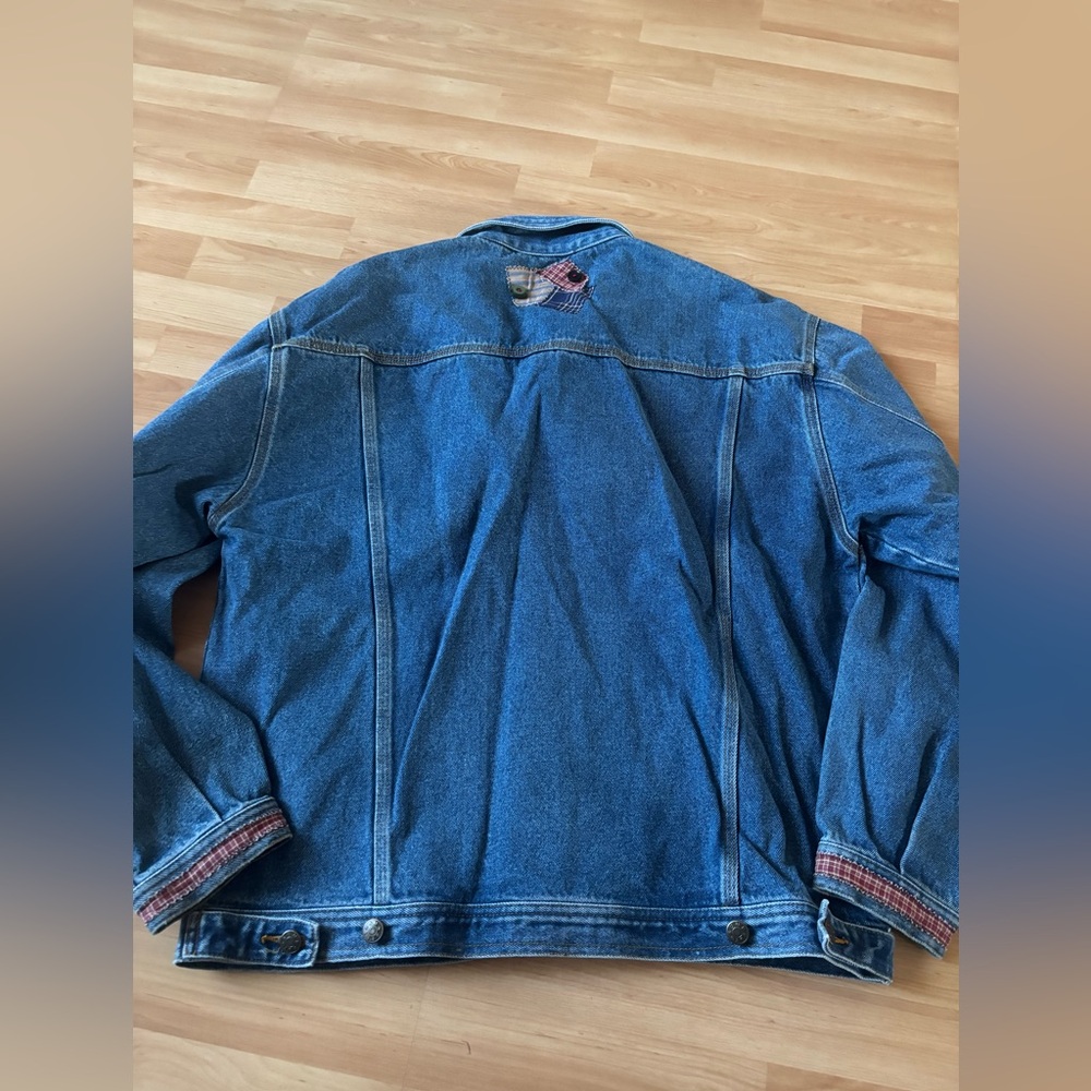 Vintage‎ SunBelt Embroidered Denim Jacket - Picture 8 of 9